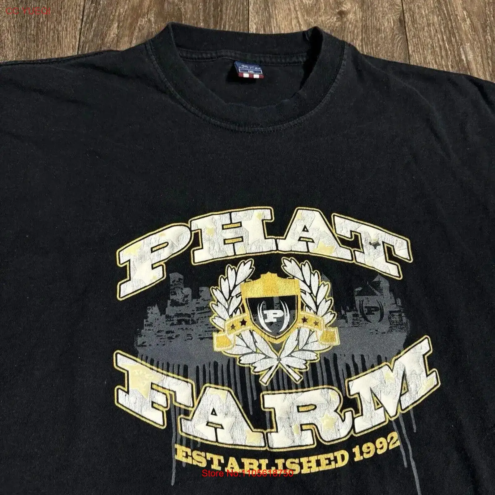 Urban Farming Usa - T-shirt vintage Y2K Phat Farm Hip